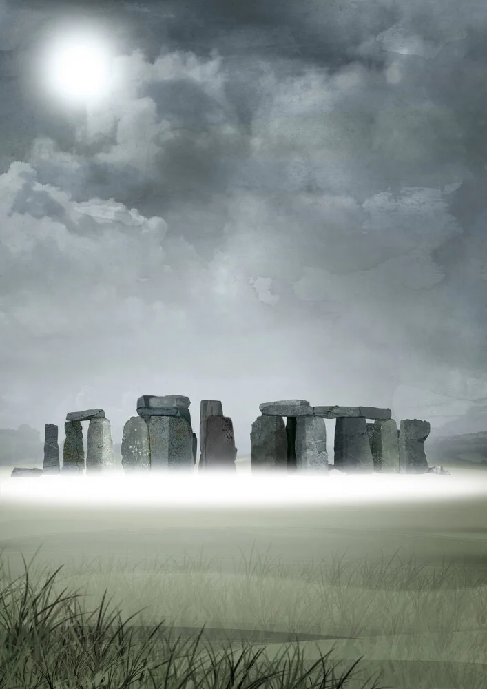 Stonehenge - fotokunst von Katherine Blower