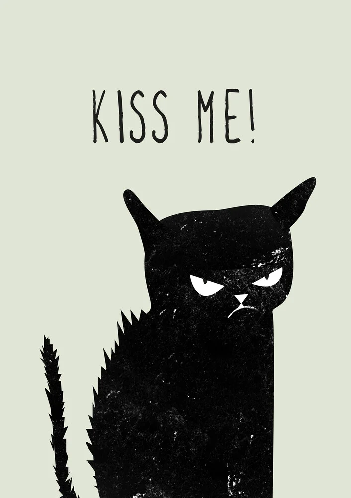 Kiss me Cat - fotokunst von Christina Ernst