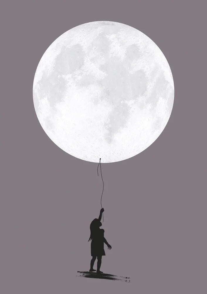 Moonballoon - fotokunst von Christina Ernst