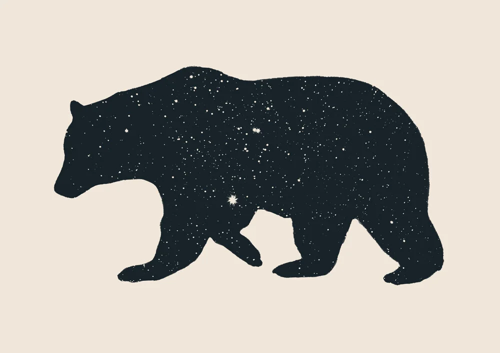 Bear - fotokunst von Florent Bodart