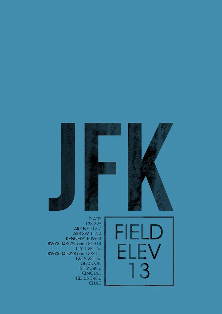 JFK ATC - fotokunst von Ryan Miller