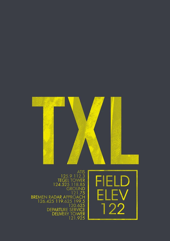 TXL ATC - fotokunst von Ryan Miller