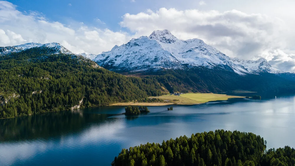 SWISS LAKE - fotokunst von Rémi Peschet