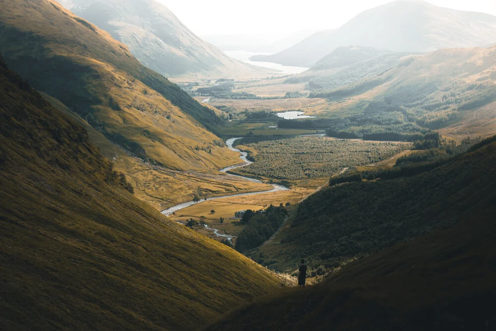 Scotland valley - fotokunst von Tiago Sales