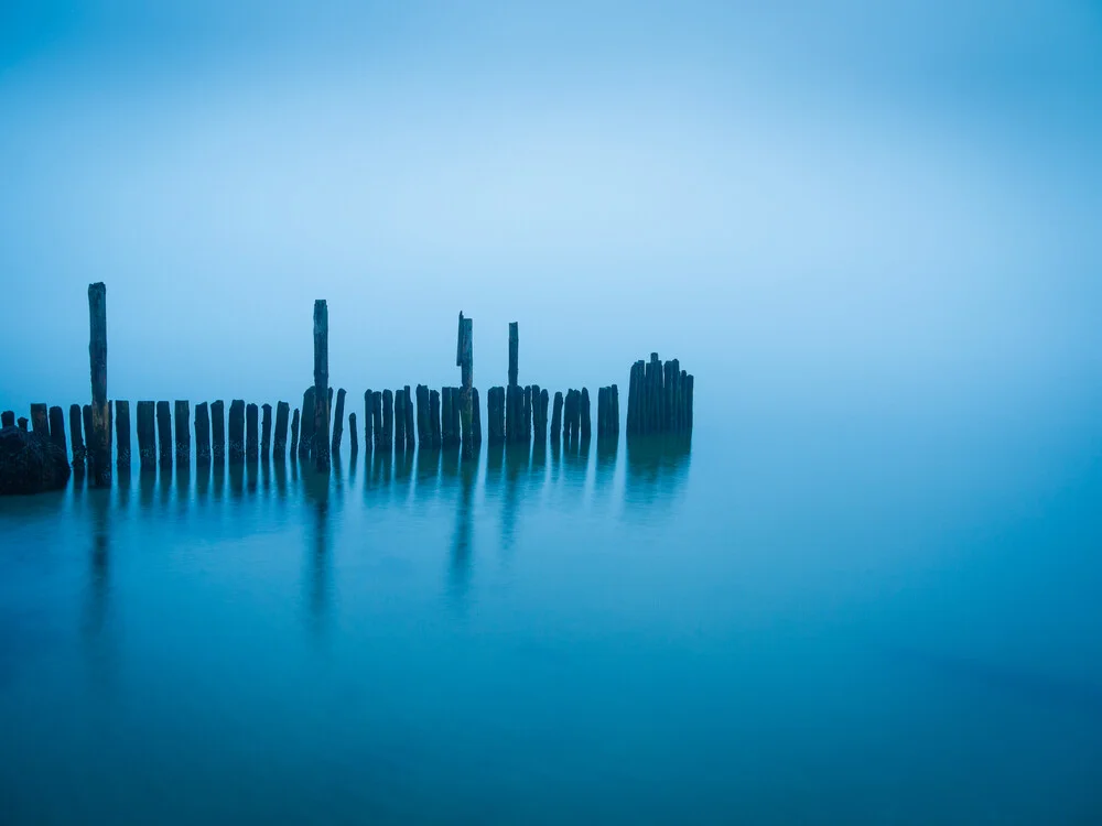 Ostsee Nebel - fotokunst von Martin Wasilewski