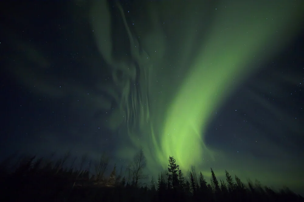 Aurora borealis - fotokunst von Dirk Heckmann