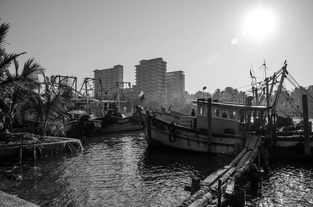 moored fishing boats - Fineart photography by Aleksi Lausti