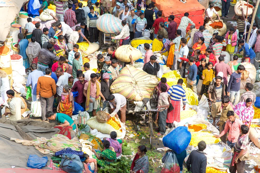 Flower Market - fotokunst von Miro May