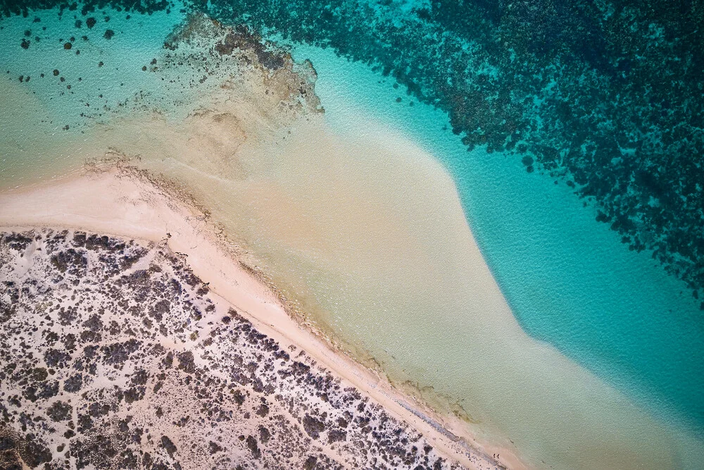 The Wave - Coral Bay (landscape) - fotokunst von Sandflypictures - Thomas Enzler