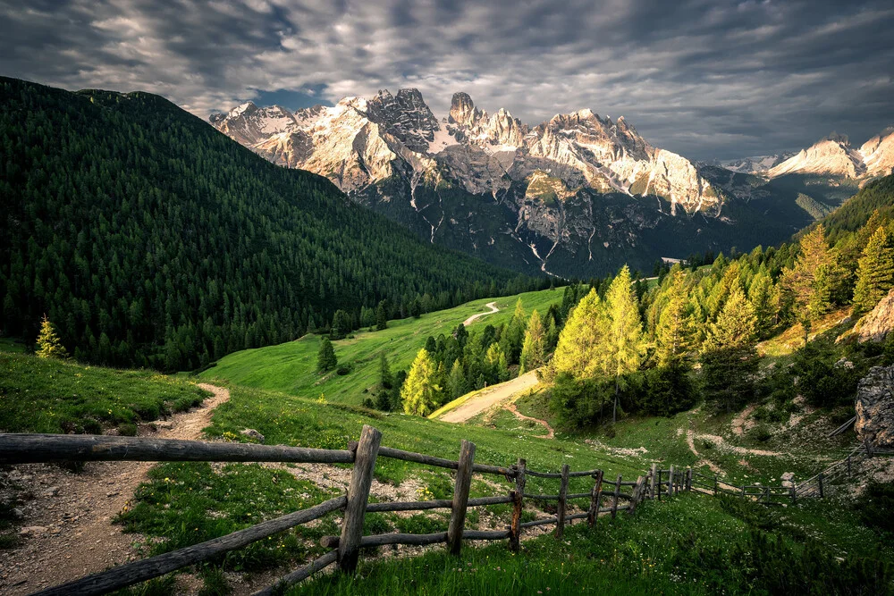 Shine on the Dolomites - fotokunst von Martin Morgenweck