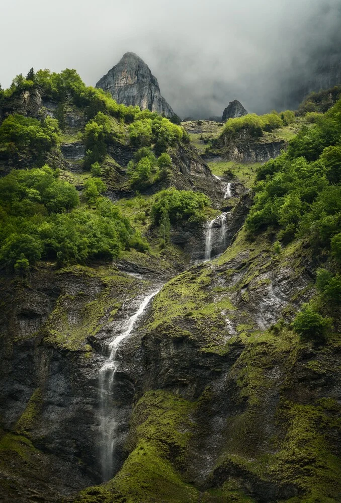 Strom von den Gipfeln - fotokunst von Alex Wesche