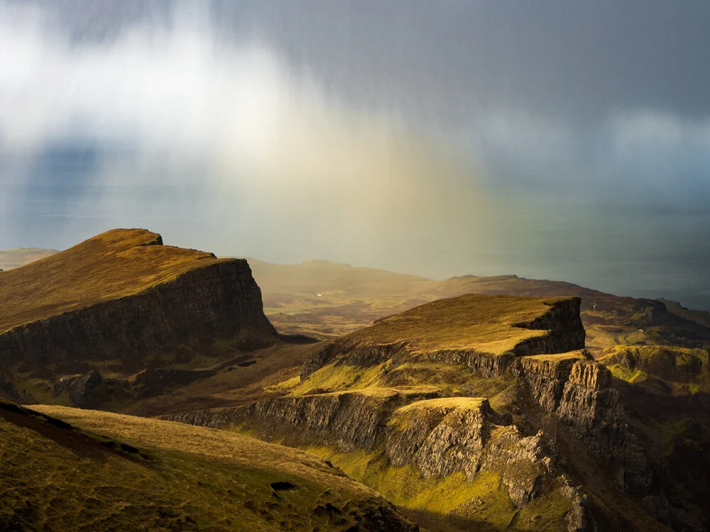 Rain over the Quiraing, Scotland - Fineart photography by Raphael Rychetsky