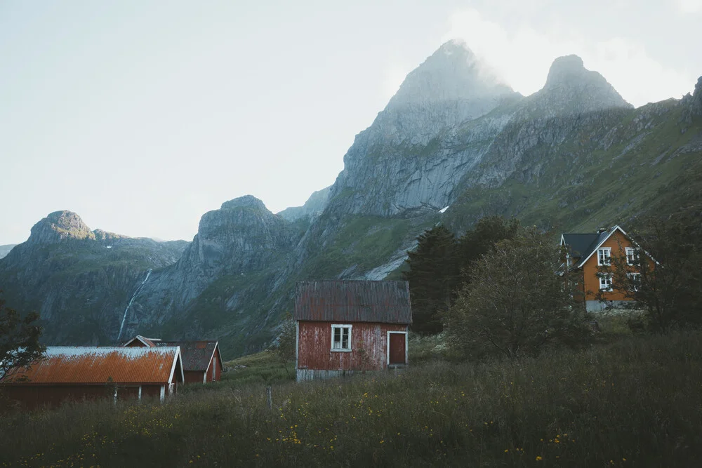 FISHERMANS HOUSES. - fotokunst von Philipp Heigel