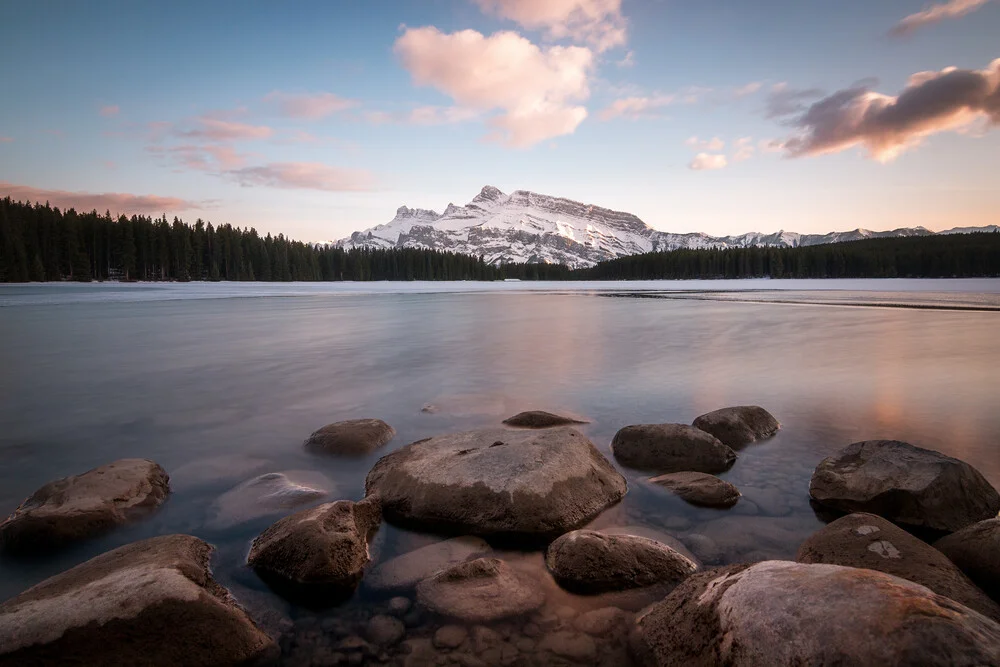 mount rundle - fotokunst von Christoph Schaarschmidt