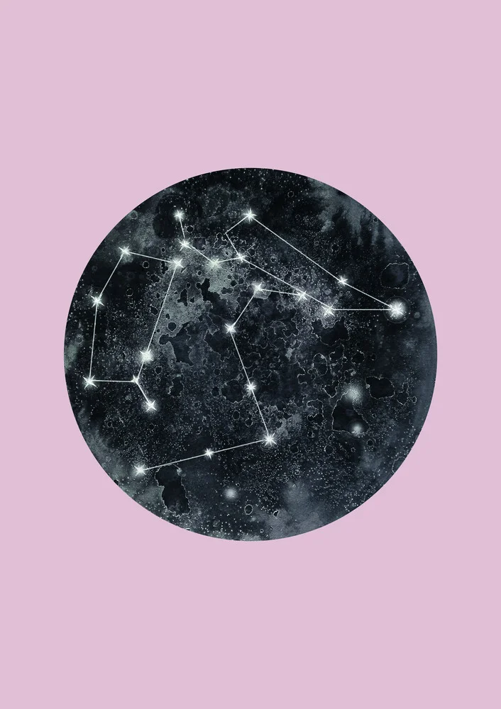 Constellation Pink - fotokunst von Julia Hariri