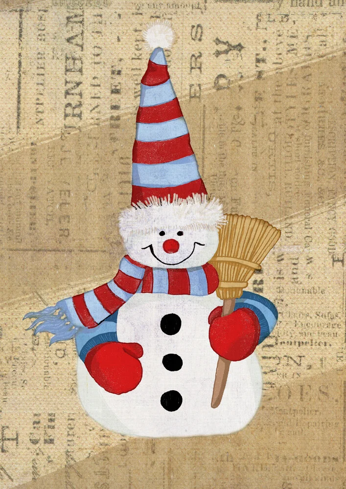 Snowman - Fineart photography by Katherine Blower