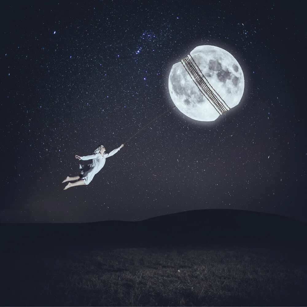 Shoot for the moon - fotokunst von Rova Fineart - Simone Betz