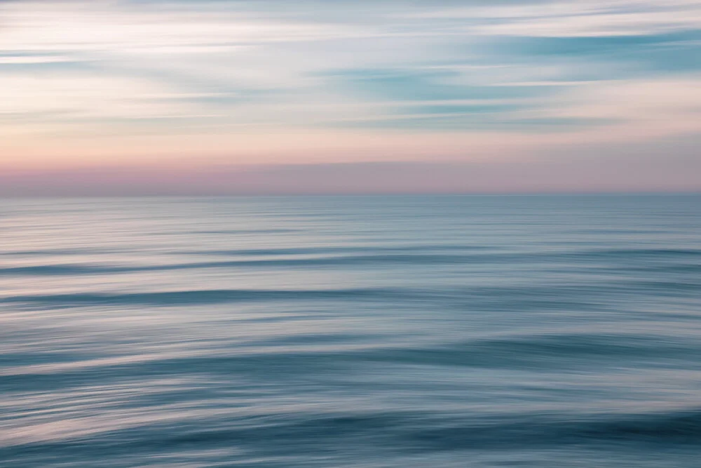 Evening at the Baltic Sea - fotokunst von Holger Nimtz