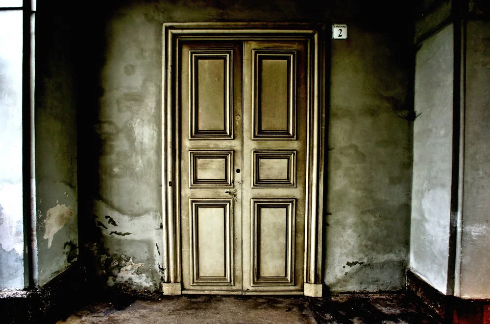 secret door - fotokunst von Michael Schaidler