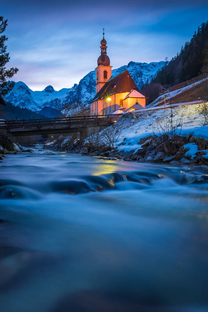 Winter in Ramsau - fotokunst von Martin Wasilewski