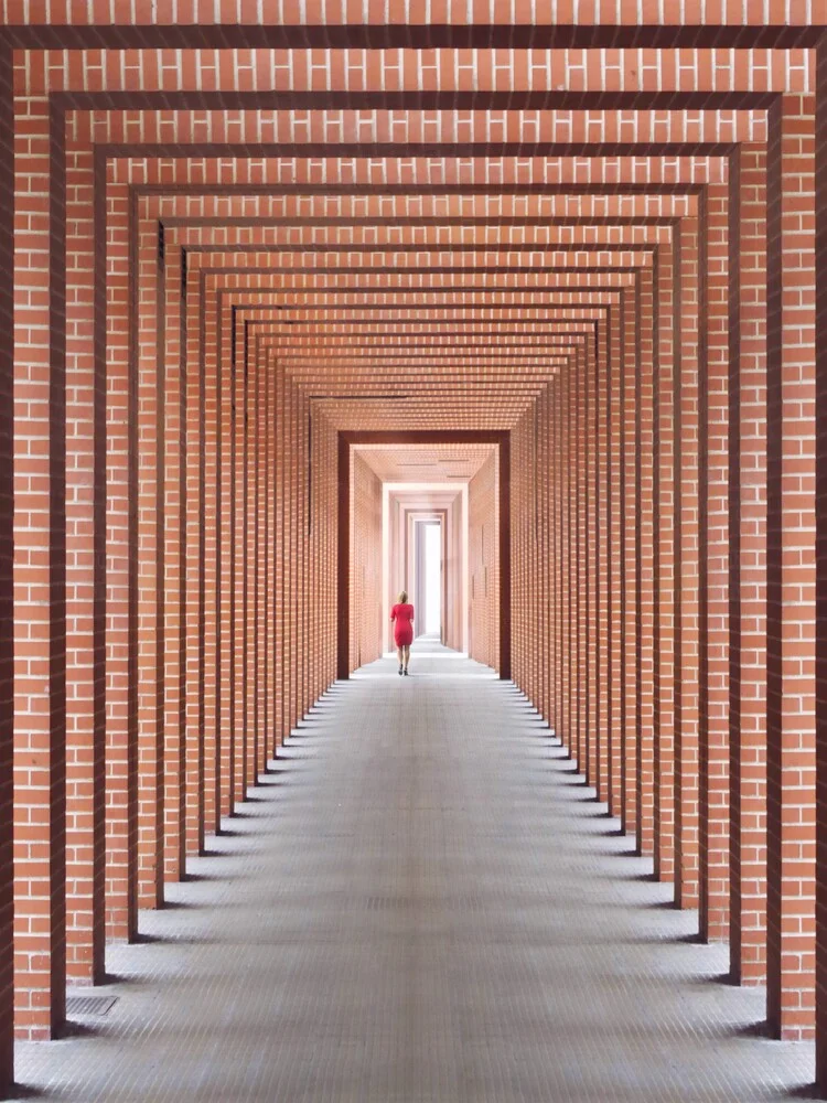 Tunnel of light reedition - fotokunst von Roc Isern