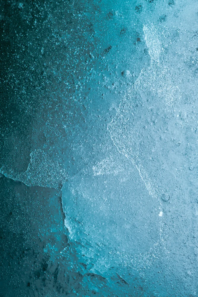 Turquoise Ice - fotokunst von Sebastian Worm