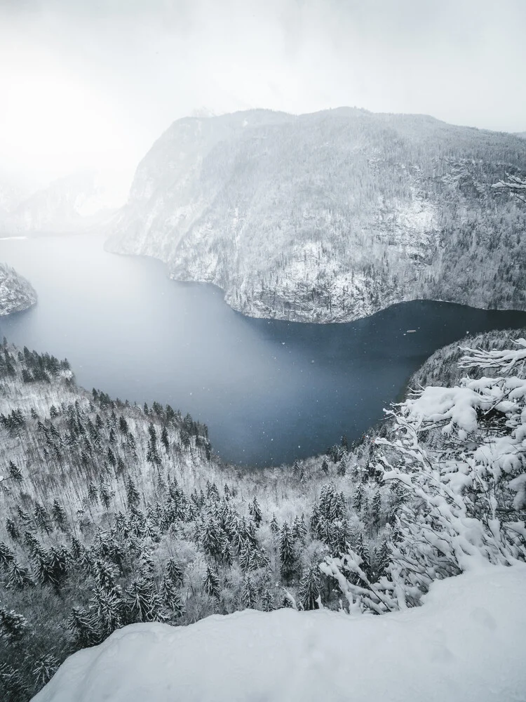 Winter am Königssee - fotokunst von Roman Huber