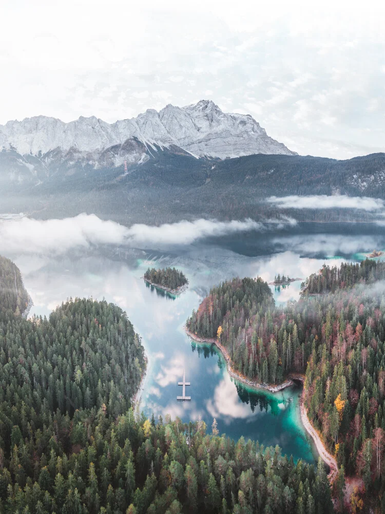 Eibsee - fotokunst von Roman Huber