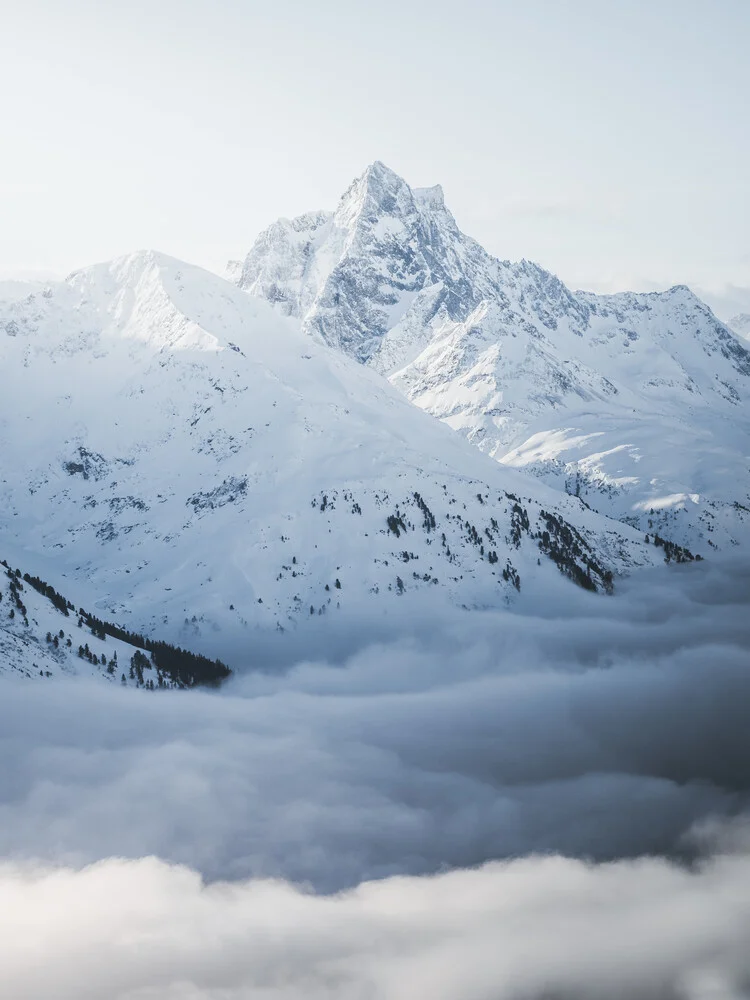 Patteriol am Arlberg - fotokunst von Roman Huber
