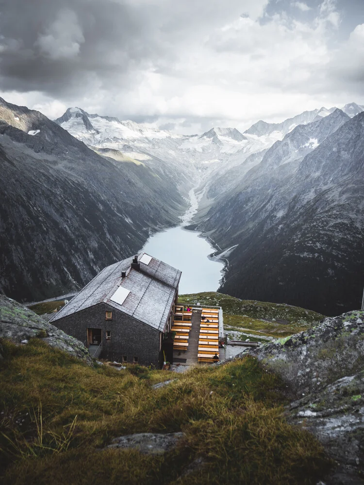 Sommer auf der Olperer Hütte - fotokunst von Roman Huber