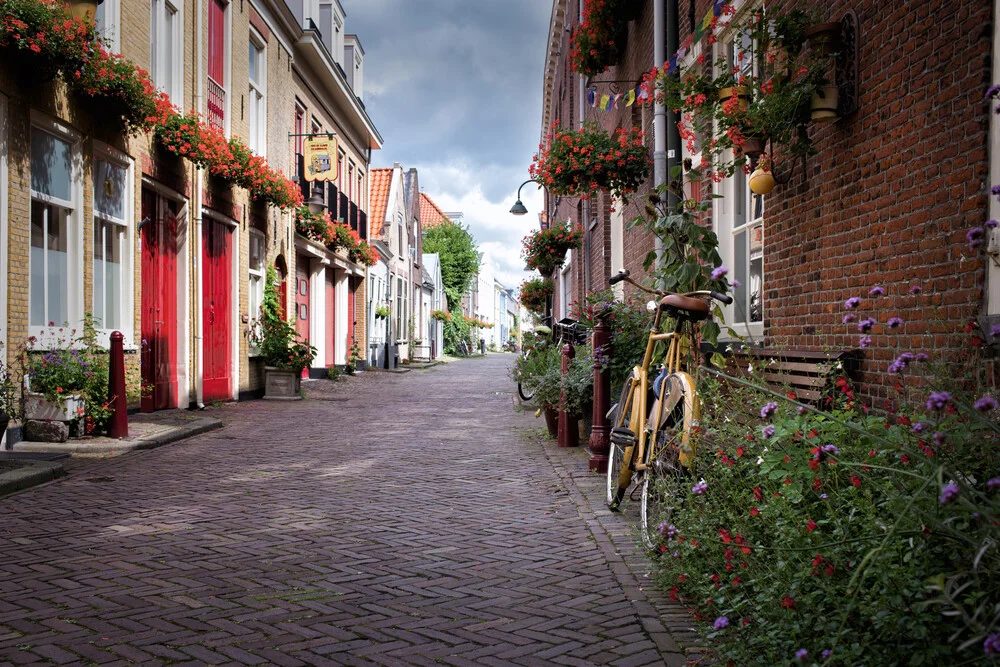 Idyllic Dutch street - Fineart photography by Oona Kallanmaa