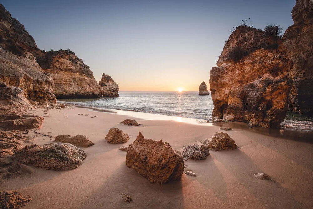 Untouched Sand, Portugal – Fotokunst von Kosianikosia  als Poster oder Acrylglasbild