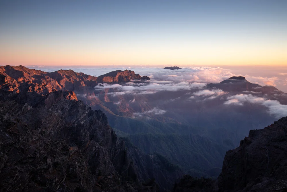 La Palma Sunset, Spanien – Fotokunst von Kosianikosia  als Poster oder Acrylglasbild