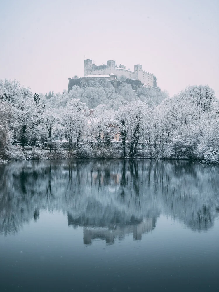 Icy castle - fotokunst von Sebastian ‚zeppaio' Scheichl