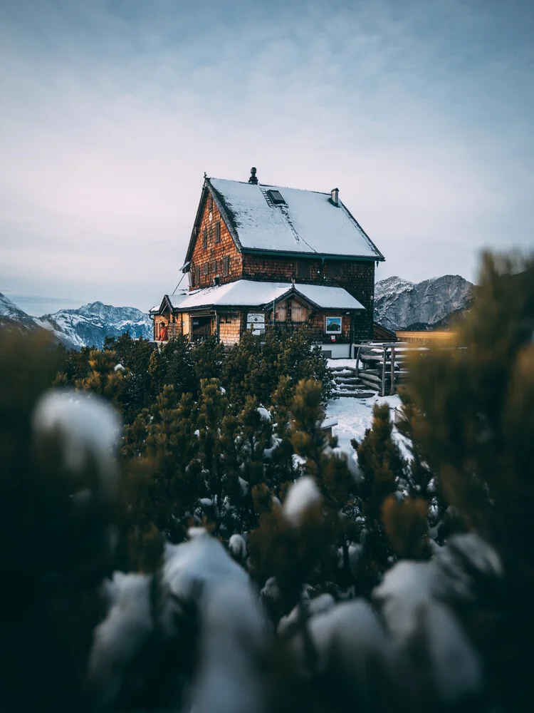 Mountain hut - fotokunst von Sebastian ‚zeppaio' Scheichl