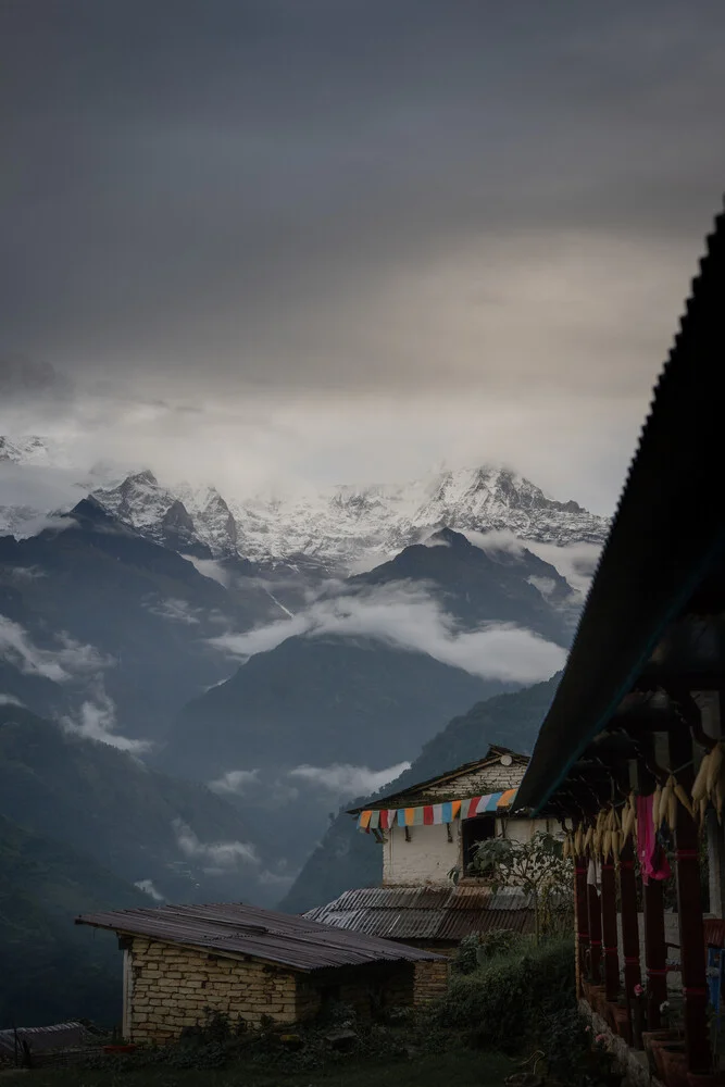 Annapurna Bade Camp - fotokunst von Thomas Christian Keller