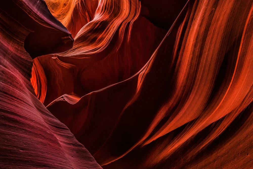Antelope Canyon, USA - fotokunst von Lukas Gawenda