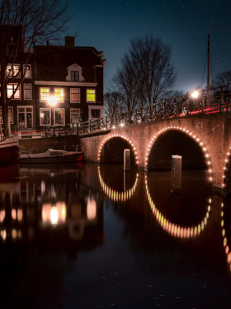 Amsterdam lights - fotokunst von Vincenzo Romano