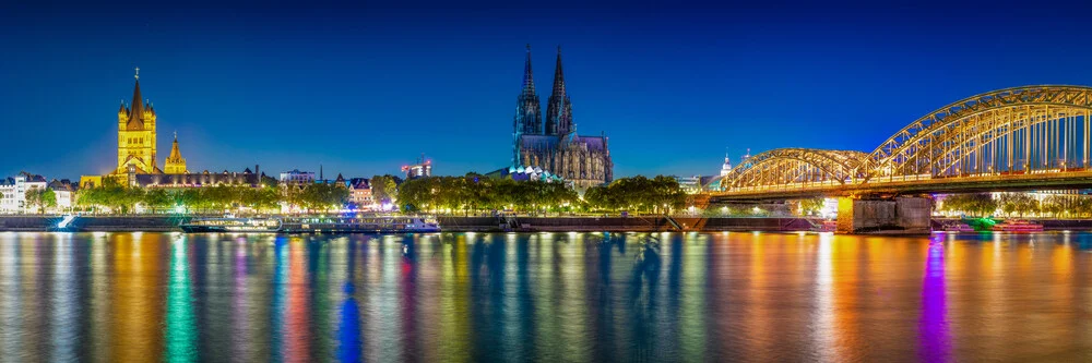 Köln Panorama - fotokunst von Martin Wasilewski