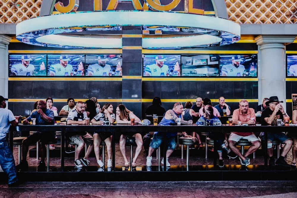 The Last Supper in Sin City - Fineart photography by Sebastian Trägner