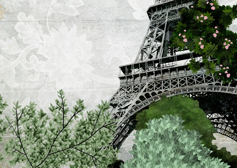 eiffel tower - fotokunst von Katherine Blower