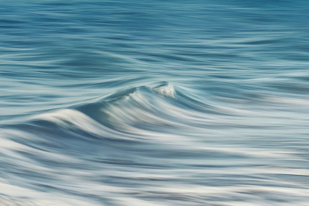 smooth wave - fotokunst von Holger Nimtz