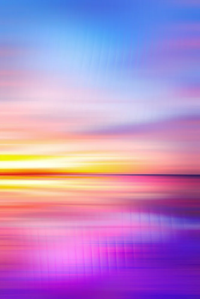 Abstract Sunset VII - fotokunst von Artenyo _