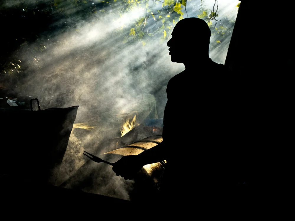 Barbecue Man - Fineart photography by Andreas Weiser