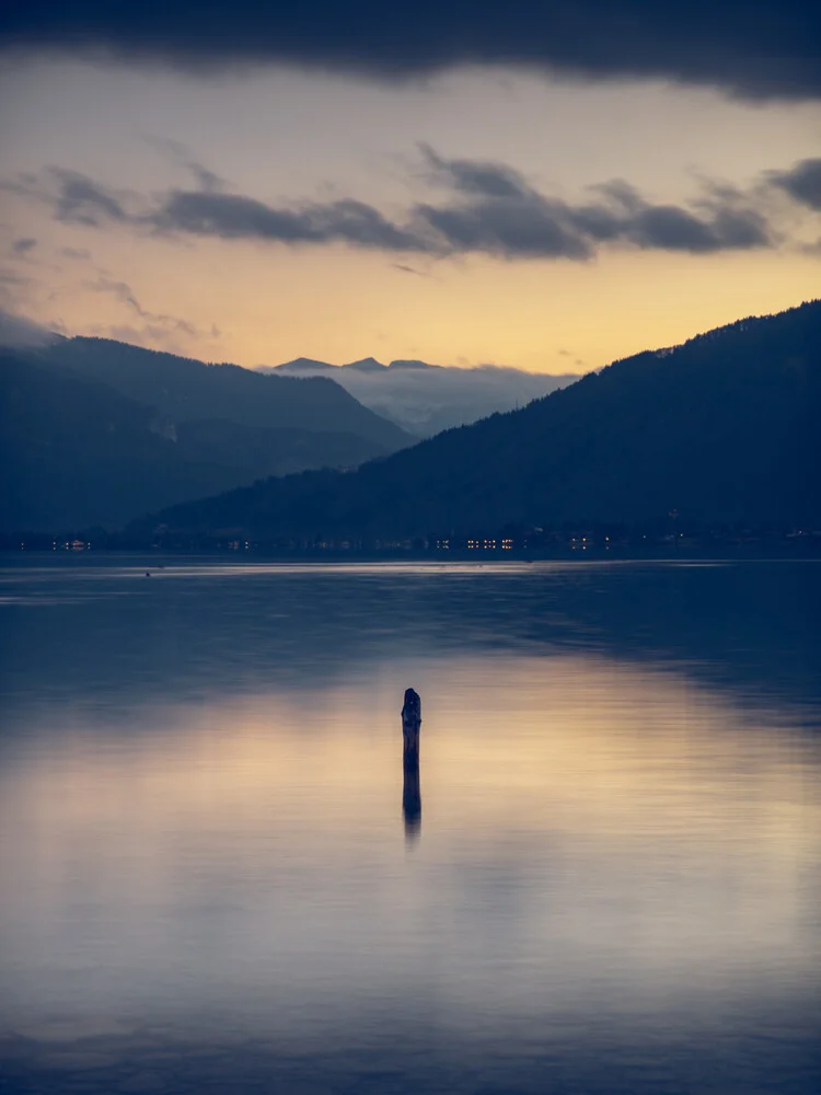 Blick über den Tegernsee - fotokunst von Franz Sussbauer