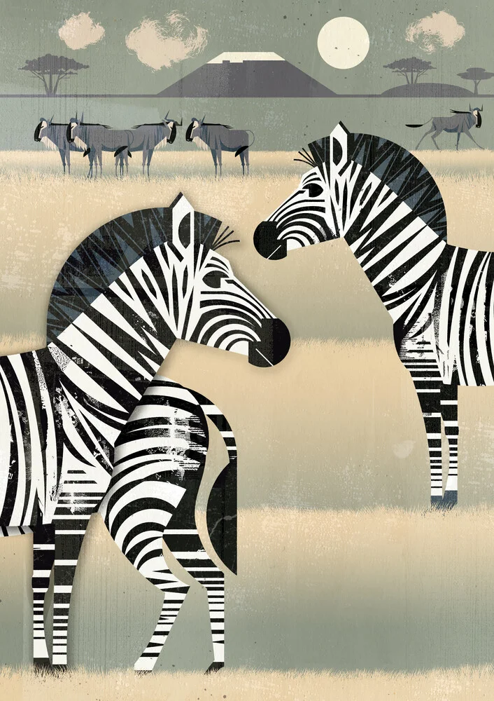 Zebras - Fineart photography by Dieter Braun