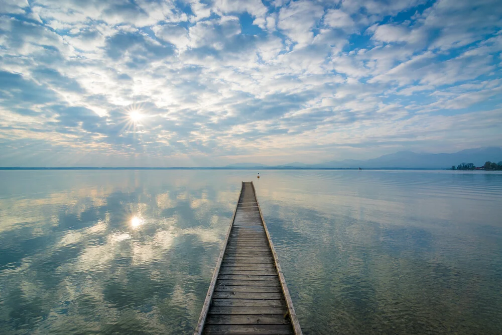 Himmel im Spiegel - fotokunst von Martin Wasilewski