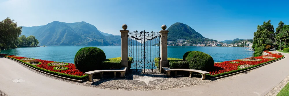 Lago di Lugano - fotokunst von Peter Wey