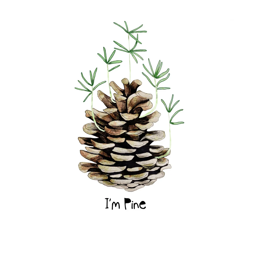I'm Pine - fotokunst von Katherine Blower