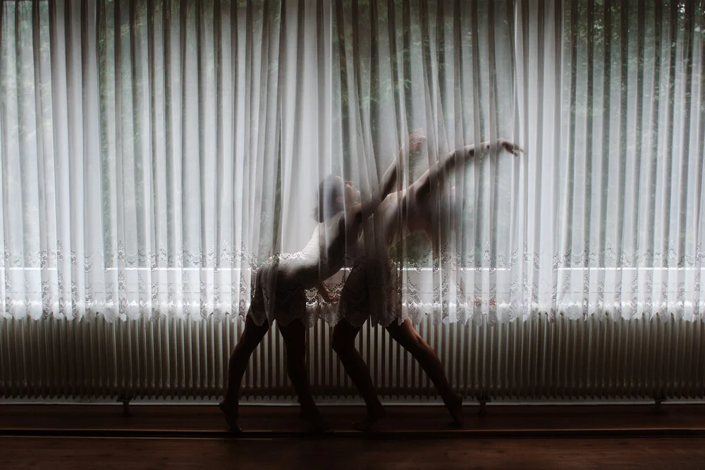 Behind the curtain - Fineart photography by Katja Kemnitz